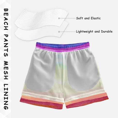 Aflyko Basic Boys' Board Shorts Toddler Teens Swim Trunk Girls Beach Swimwear Bathing Suit in Saudi Arabia
