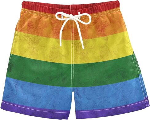 Aflyko Basic Boys' Board Shorts Toddler Teens Swim Trunk Girls Beach Swimwear Bathing Suit in Saudi Arabia