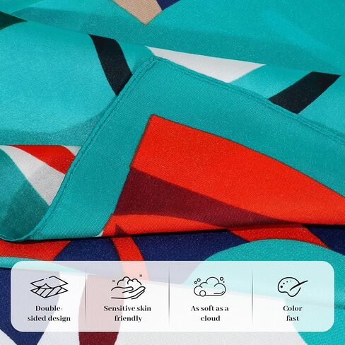 4Pcs Head Scarf for Women Like Silk Scarf Hair Bandana Square Scarf Fashion Accessories lightweight 26“ in Saudi Arabia