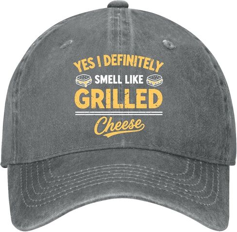 Yes I Definitelys Smell Like Grilled Cheese Hat for Men Low Profile Washed in Kuwait