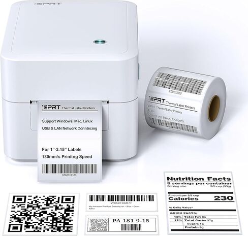 iDPRT Sticker Printer Mini Thermal Portable Printer & Pocket-Sized Sticker Maker, Ideal for Learning Notes, DIY Projects & Kids Gifts, Grey in Kuwait