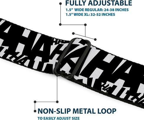 Buckle-Down unisex adult Buckle-down Seatbelt Joker Xl Belt, Joker, 1.5 Wide - Fits Pant Size 32-52 US in Kuwait