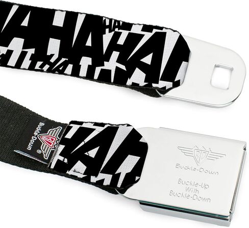 Buckle-Down unisex adult Buckle-down Seatbelt Joker Xl Belt, Joker, 1.5 Wide - Fits Pant Size 32-52 US in Kuwait