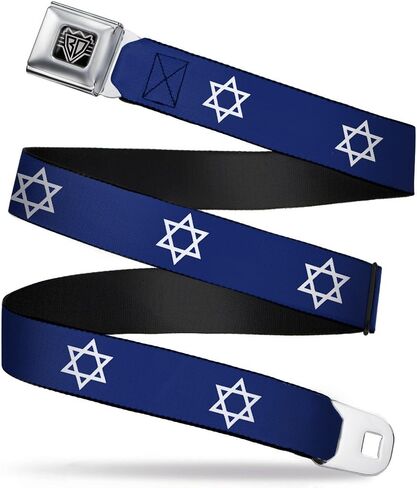 Buckle-Down Seatbelt Belt - Star of David in Kuwait