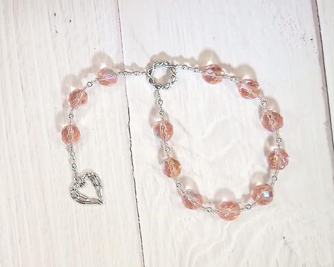 Freyja (Freya) Pocket Prayer Beads with Heart: Norse Goddess of Love, War, Passion, and Magic in Saudi Arabia