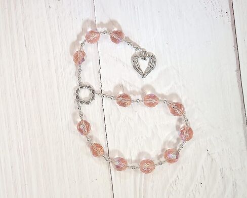 Freyja (Freya) Pocket Prayer Beads with Heart: Norse Goddess of Love, War, Passion, and Magic in Saudi Arabia