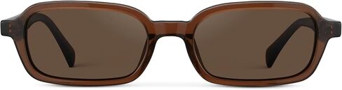 WearMe Pro WMP Eyewear – Women’s Slim Rectangular Sunglasses: 90s Compact Frame, Anti-Reflective Lenses, Minimal Style in Kuwait