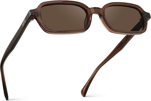 WearMe Pro WMP Eyewear – Women’s Slim Rectangular Sunglasses: 90s Compact Frame, Anti-Reflective Lenses, Minimal Style in Kuwait
