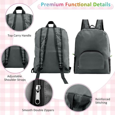 HOFASON 20 Pcs 17 Inch Backpacks in Bulk, Bulk BookBags Foldable Back Pack Basic Backpack for Adult Homeless Lightweight Outdoor Travel BookBags (5 colors) in Saudi Arabia