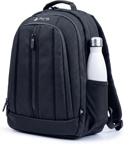 NACON Backpack - Officially Licensed for PS5, PlayStation Portal | Dedicated compartments and protection for PS5 and PlayStation Portal with extensive storage and two bottle holders in Kuwait