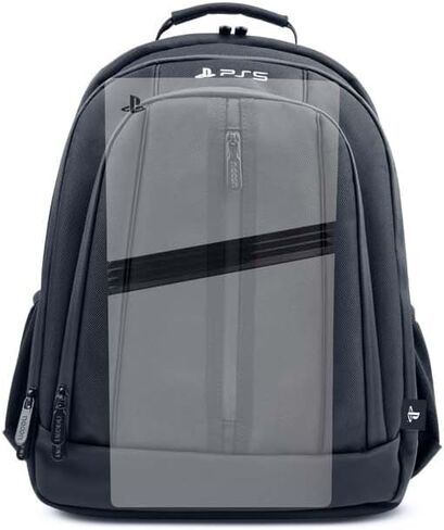 NACON Backpack - Officially Licensed for PS5, PlayStation Portal | Dedicated compartments and protection for PS5 and PlayStation Portal with extensive storage and two bottle holders in Kuwait