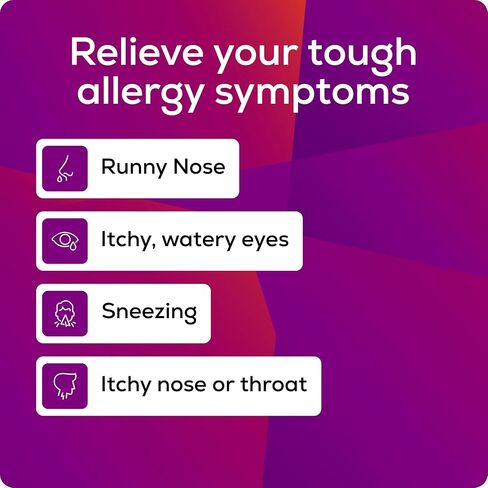 Allegra Adult 24-Hour Allergy Relief Tablets, Non-Drowsy Indoor and Outdoor Allergy Medicine, 180 mg Fexofenadine HCI Antihistamine Pill, 90-Count in Kuwait