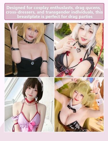 Realistic Silicone Breastplate – Fake Boobs for Cosplay, Crossdressing & Transgender Transition B-G Cup Silicone Breast Forms in Saudi Arabia
