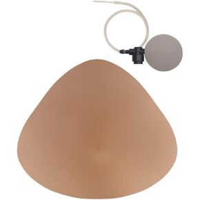 Amoena Women 334 Adapt Air Contact Light 2SN Breast Form Self-Adhesive 3-Layer Full Prosthesis w/Air Chamber Technology Ivory in Kuwait