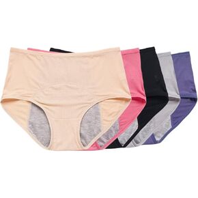 Everdry Panties for Over 60 70 with Incontinence - Everdry Leakproof Ladies Underwear Washable 5pcs in Saudi Arabia