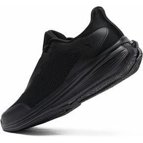 upalee Men's Zerotie Slip On Self Lacing No Tie Shoes Hands-Free Sneakers Monde Series in Saudi Arabia