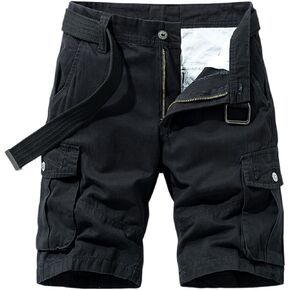 Men's Cargo Shorts Casual Cotton Lightweight Cargo Pants Summer Outdoor Work Cargo Short with Multi-Pockets in Saudi Arabia