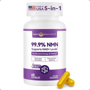 Reishi Mushroom Capsules, Mushroom Supplement with Cordyceps & Chaga Mushroom, Ashwagandha, Mushroom Complex for Immune Health, Vitality, Energy & Focus, 60 Count in Saudi Arabia