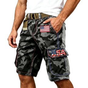 American Flag Shorts Men 250Th Anniversary USA Short Independence Day Cargo with Pockets 4Th of July Outfits in Kuwait