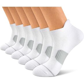 Athletic Ankle Socks, Running Low Cut Cushioned Breathable Tab Sports Socks for Men 6-Pairs in Saudi Arabia