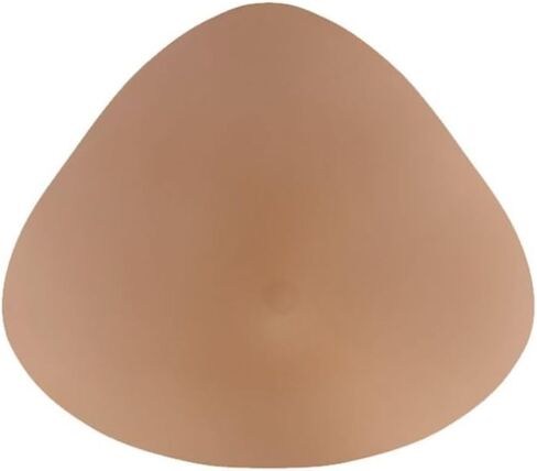 Amoena Women 334 Adapt Air Contact Light 2SN Breast Form Self-Adhesive 3-Layer Full Prosthesis w/Air Chamber Technology Ivory in Kuwait