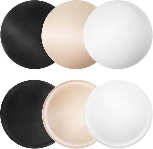 3 Pairs Bra Padding Insert Removable and Washable Bra Inserts Push Up Sports Bras Pads Inserts 3 Colors for Bikinis Top Swimsuit Sport Bras in Kuwait