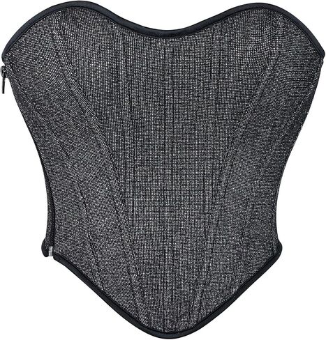 Renaissance Satin Corset for Women Vintage Gothic Bodice Overbust Bustier Plus Size Lace Up Party Crop Top in Saudi Arabia