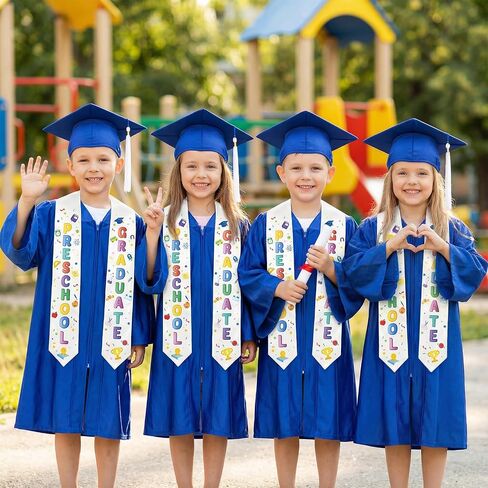 49.2 x 3.9 In Preschool Graduation Decorations Preschool Graduation Sash, Pre K Graduation Sash For Bright, Photo Ready Moments in Saudi Arabia