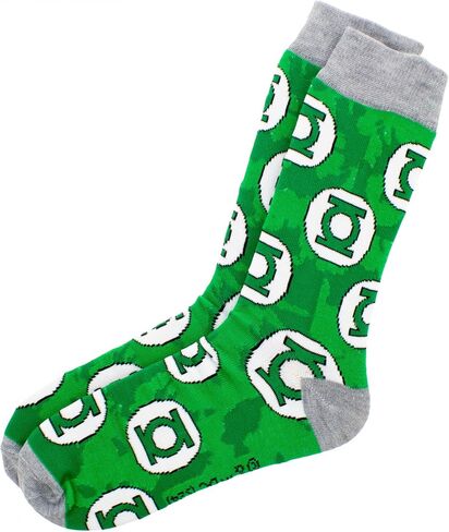 Hyp DC Justice League Logos 6-Pack Crew Socks in Kuwait