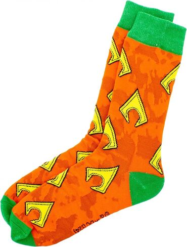 Hyp DC Justice League Logos 6-Pack Crew Socks in Kuwait
