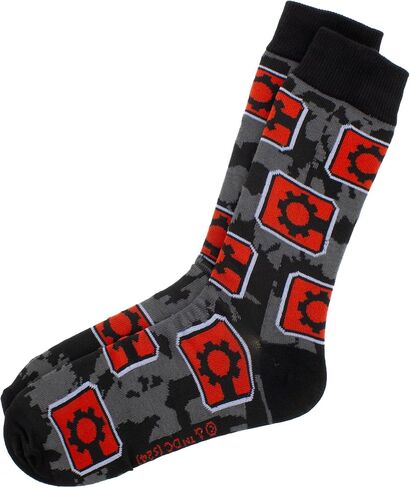 Hyp DC Justice League Logos 6-Pack Crew Socks in Kuwait