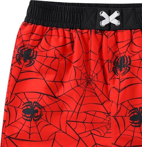 بدلة سباحة قصيرة للأولاد من Marvel Spider-Man بعامل حماية من الأشعة فوق البنفسجية 50+ للأطفال الكبار in Kuwait