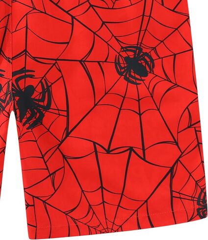 بدلة سباحة قصيرة للأولاد من Marvel Spider-Man بعامل حماية من الأشعة فوق البنفسجية 50+ للأطفال الكبار in Kuwait