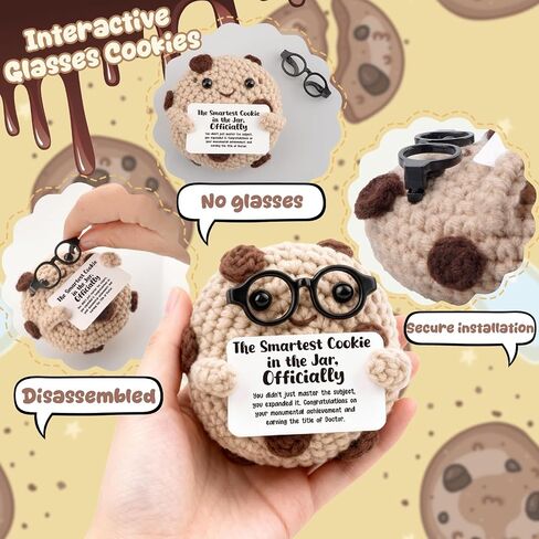 Thoughtful PhD Graduation Gift for Her, Him - Sentimental Doctorate Keepsake for New Doctor - "The Smartest Cookie, Officially" Inspirational Scholar Desk Decor in Saudi Arabia