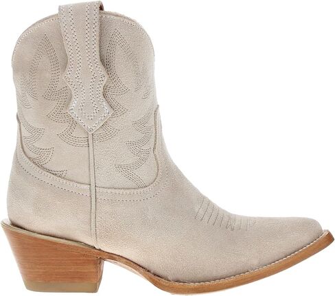 Vaccari Women's Emma Genuine Leather Pointed Toe Western Ankle Boots in Saudi Arabia