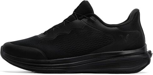 upalee Men's Zerotie Slip On Self Lacing No Tie Shoes Hands-Free Sneakers Monde Series in Kuwait