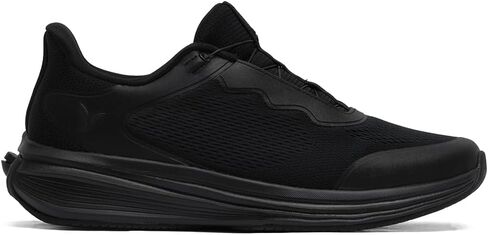 upalee Men's Zerotie Slip On Self Lacing No Tie Shoes Hands-Free Sneakers Monde Series in Kuwait