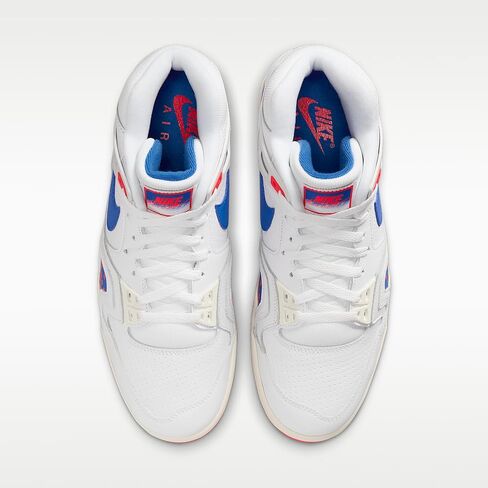 حذاء Nike Air Tech Challenge 2 للرجال (أبيض/قرمزي ليزر/عاجي شاحب/أزرق ملكي) in Kuwait