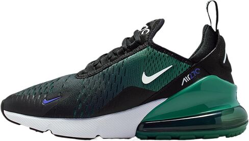 Nike Air Max 270 Big Kids' Shoes (Black/Evergreen Aura/Deep Night/White) Size 6 in Kuwait