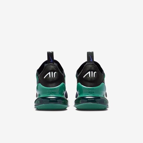 Nike Air Max 270 Big Kids' Shoes (Black/Evergreen Aura/Deep Night/White) Size 6 in Kuwait