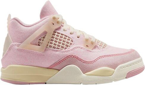 Air Jordan 4 Retro Pink Pearl and Iced Carmine Preschool Lifestyle Shoes (Pearl Pink/Iced Carmine/Coconut Milk) in Kuwait