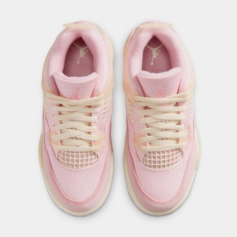 Air Jordan 4 Retro Pink Pearl and Iced Carmine Preschool Lifestyle Shoes (Pearl Pink/Iced Carmine/Coconut Milk) in Kuwait