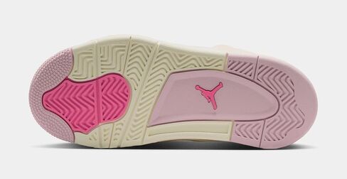 Air Jordan 4 Retro Pink Pearl and Iced Carmine Preschool Lifestyle Shoes (Pearl Pink/Iced Carmine/Coconut Milk) in Kuwait