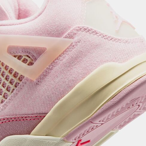 Air Jordan 4 Retro Pink Pearl and Iced Carmine Preschool Lifestyle Shoes (Pearl Pink/Iced Carmine/Coconut Milk) in Kuwait