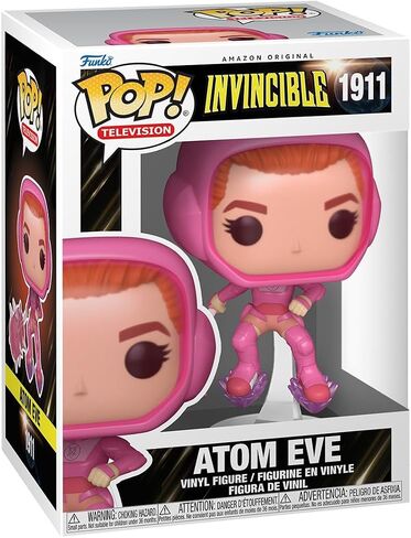 فانكو بوب! TV: Invincible - Atom Eve - مجسم من الفينيل قابل للتجميع - فكرة هدية - بضائع رسمية - ألعاب للأطفال والكبار - محبي الأبطال الخارقين - مجسم نموذجي لهواة التجميع in Kuwait