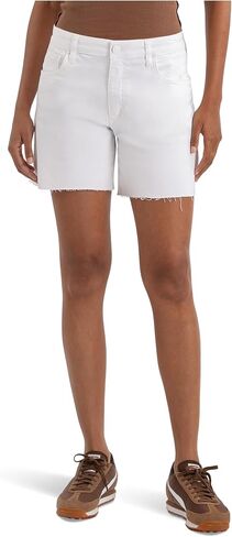 KUT from the Kloth Women's Hailey High-Rise Shorts with Raw Hem in Kuwait