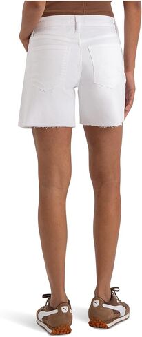 KUT from the Kloth Women's Hailey High-Rise Shorts with Raw Hem in Kuwait