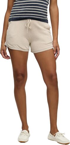 شورت مخطط من Barefoot Dreams CozyChic Ultra Lite® بحبل in Kuwait