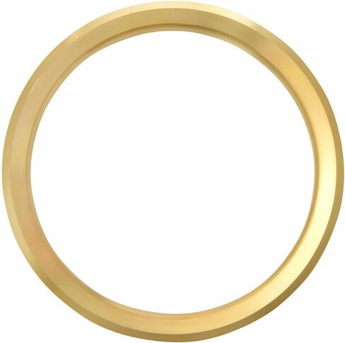 Ewatchparts 3ct Cubic Zircon Bezel Compatible With Rolex Datejust President 1601 1602 16013,16233 Gold in Kuwait