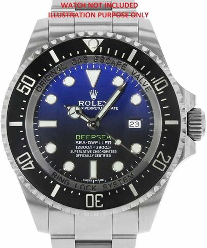 Ewatchparts Pearl Pip Dot Compatible With Bezel Insert Rolex Sea-Dweller 4000 Ceramic 116600 Blue Lume in Kuwait